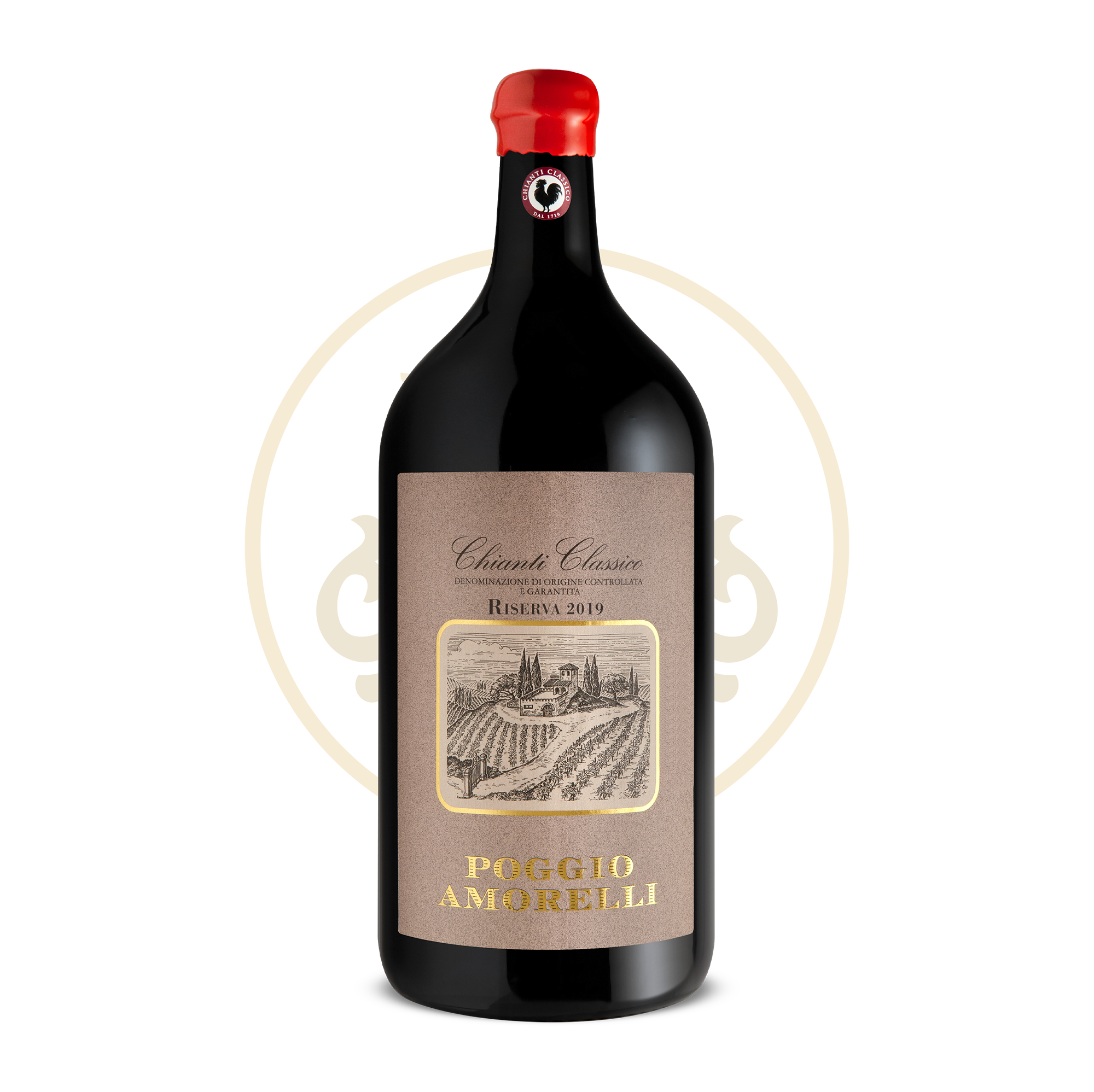 PAM_SITO_RIS_3lt Chianti Classico Riserva DOCG 2019 DOUBLE MAGNUM 3Lt. - Image 1